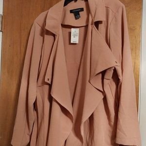 Ashley Stewart Wrap Trench Jacket